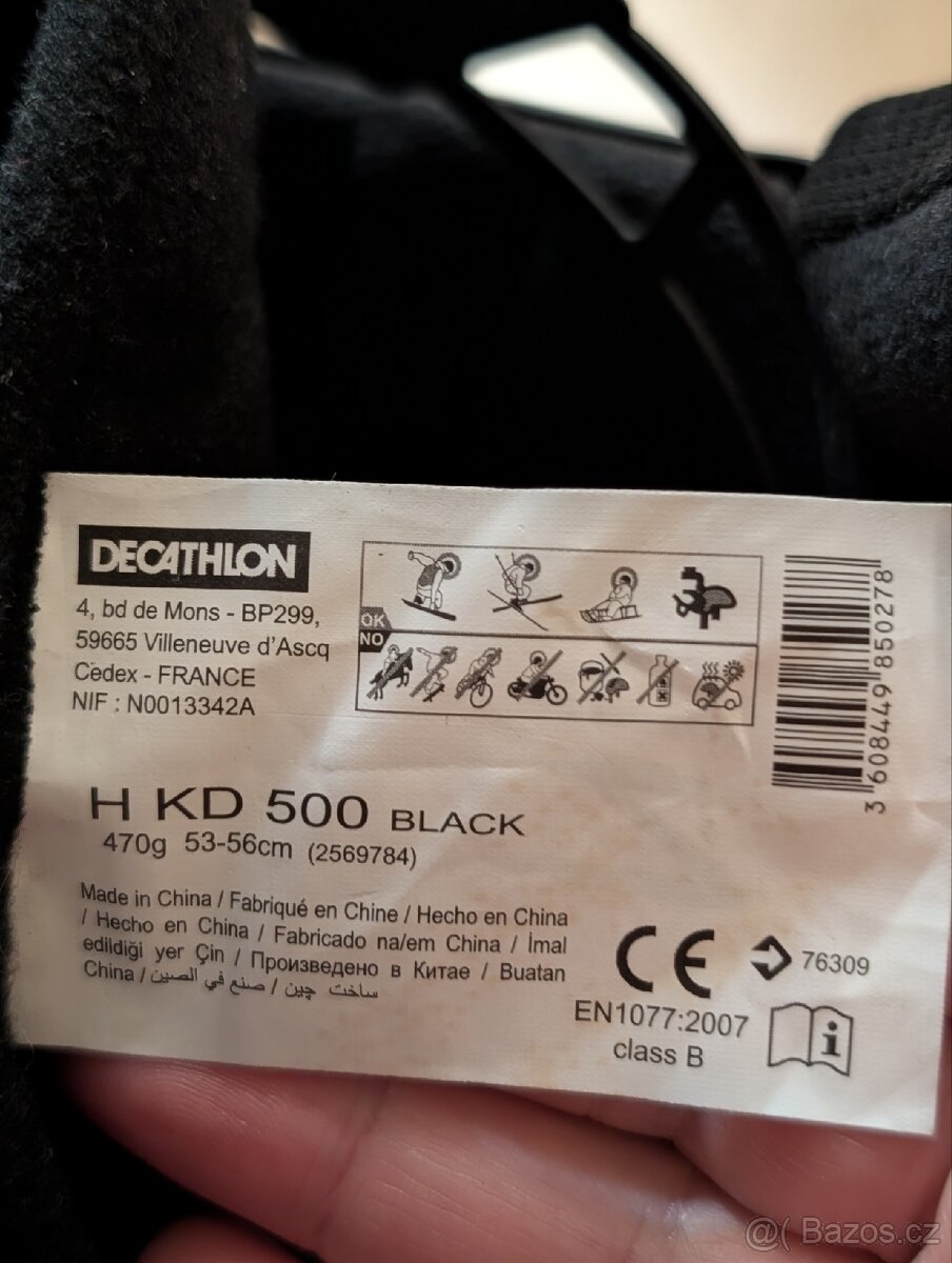 Dětská lyžařská helma 53-56 cm - 7