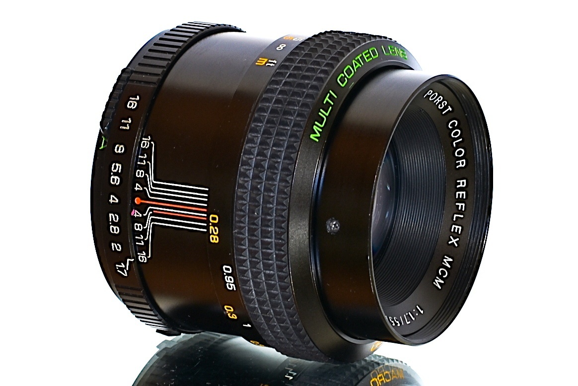 Porst (Chinon) Macro MCM 1,7/55mm M42 TOP STAV - 7