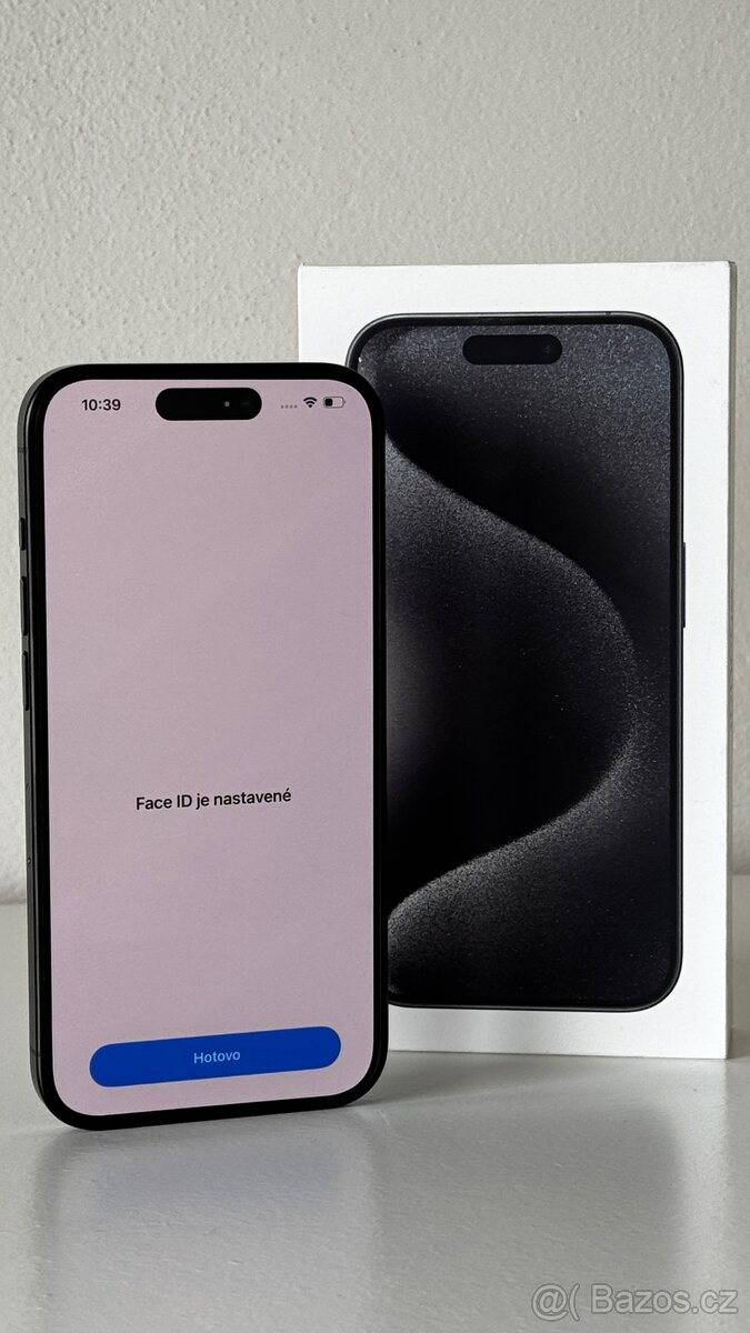 iPhone 15 Pro 128gb černý titan - 7