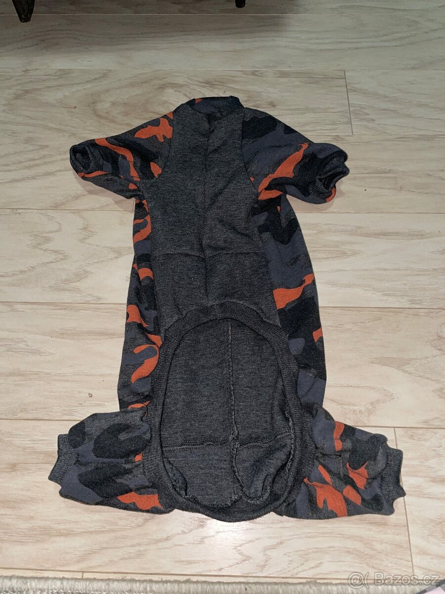 Maskáčový overal pro psy teplá bavlna mikina 48cm - 7