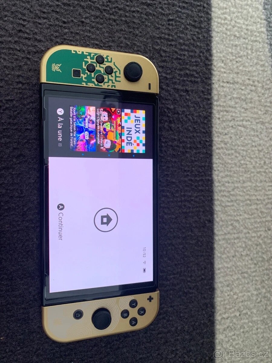 Prodám nintendo switch oled zelda - 7