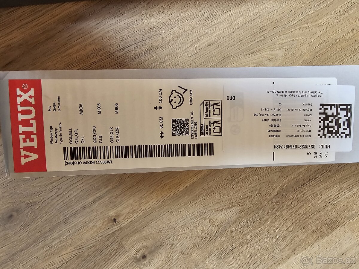 Velux venkovní clona + vnitřní plisé - 7