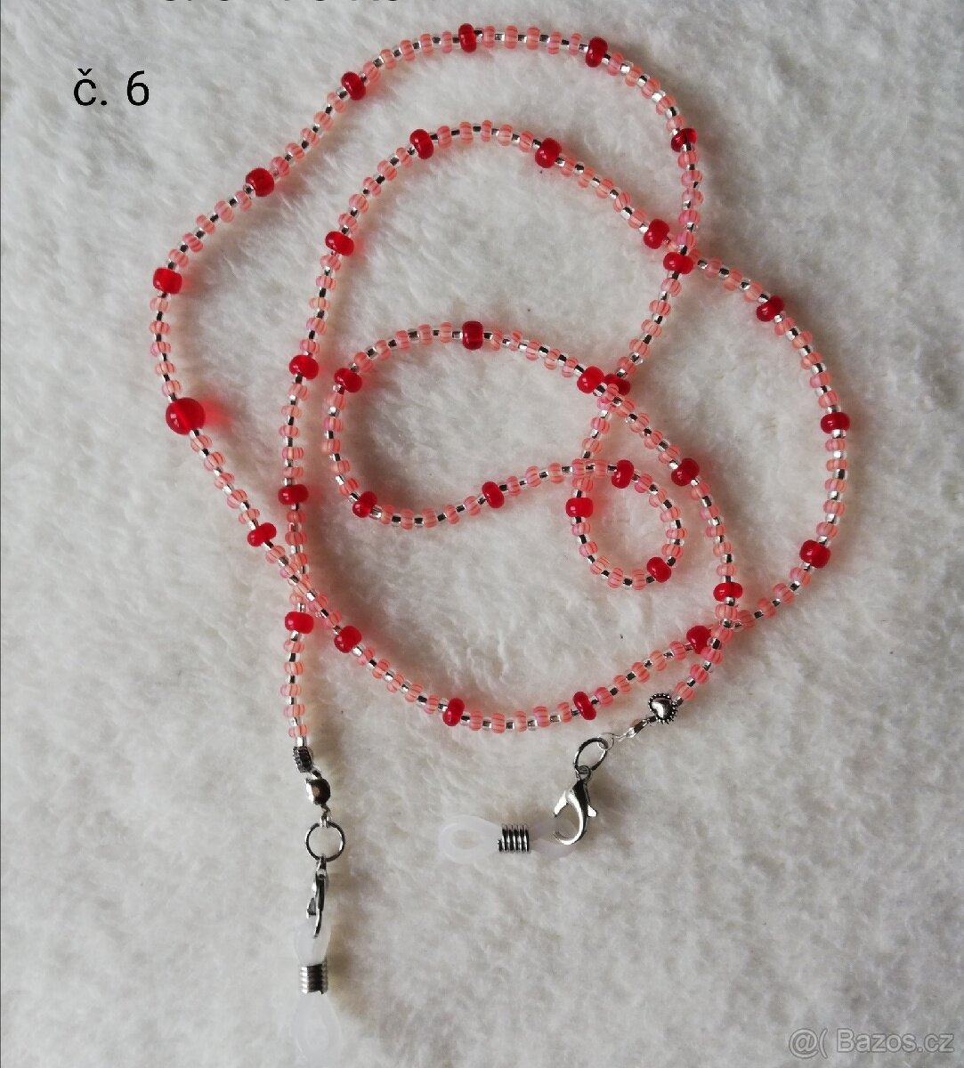 Korálky na brýle a roušky - 7