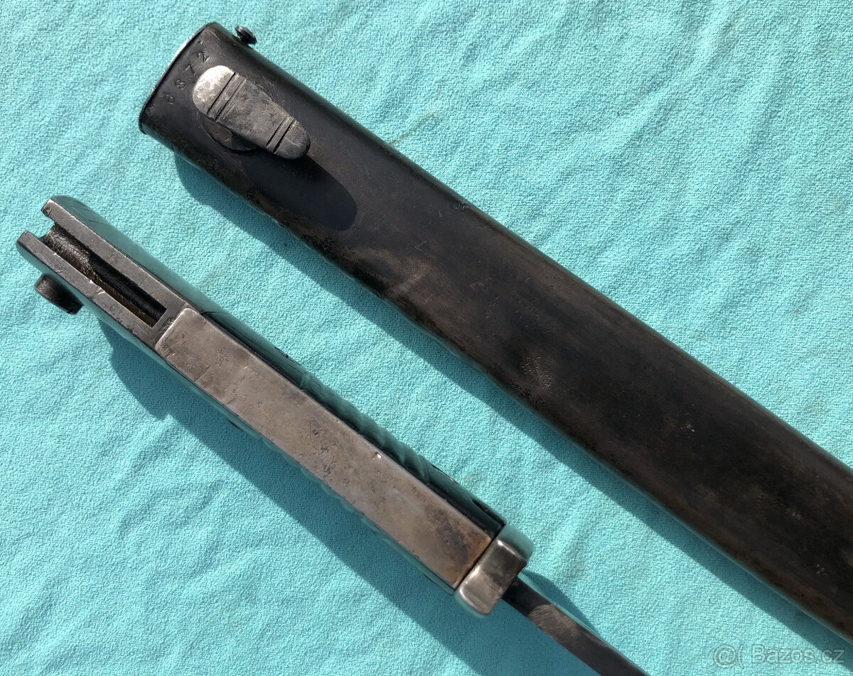 Německý bodák Mauser K98 – 2. sv. válka - 7