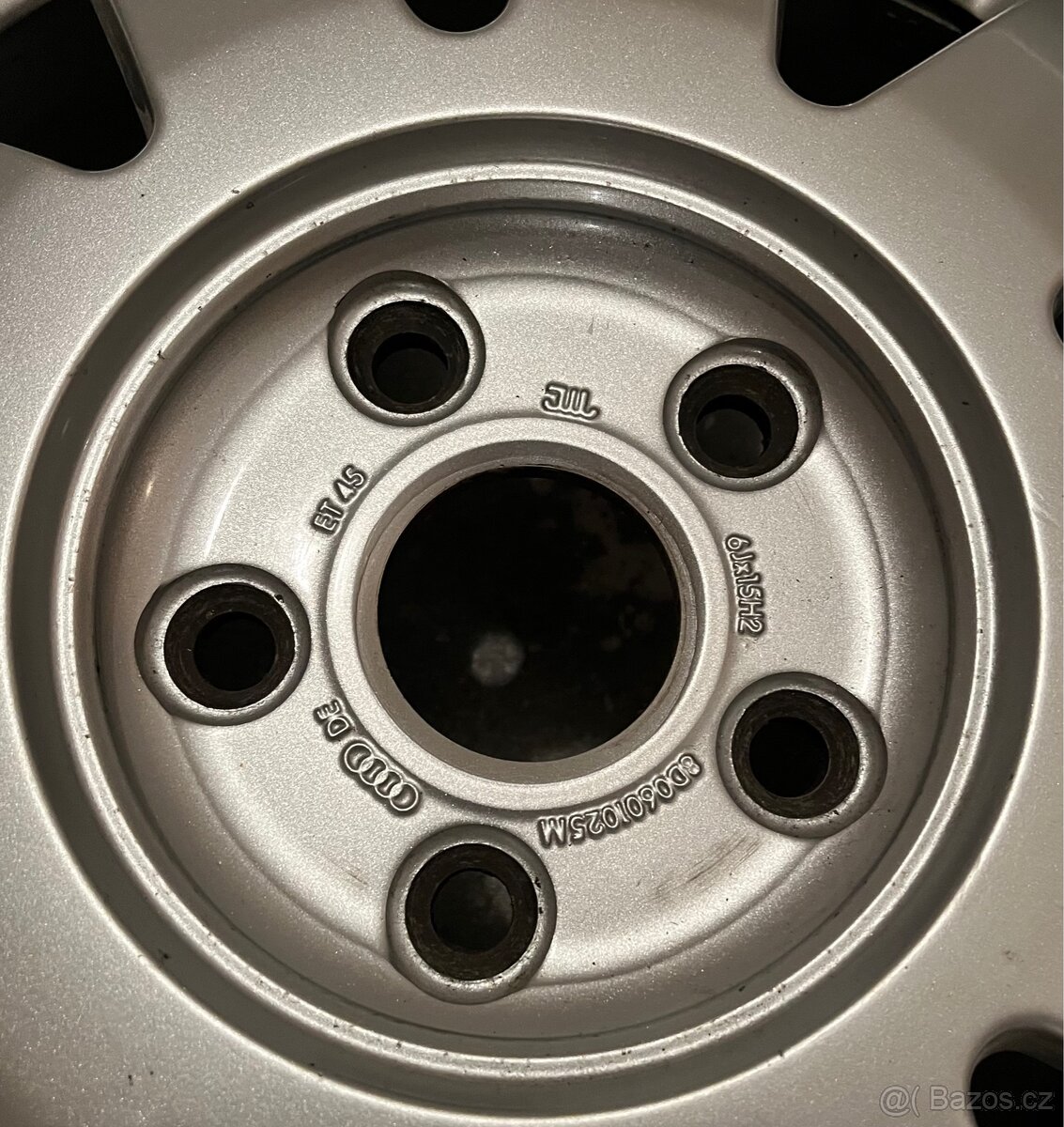 Alu disky Audi, 5x112, R15, ET45 - 7
