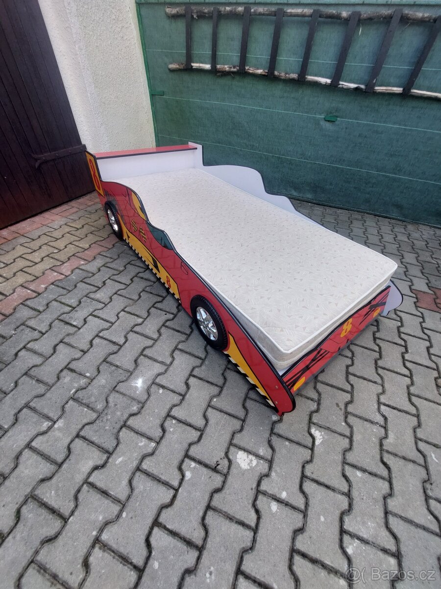 Dětská Postel ,Formule.(červená) - 7
