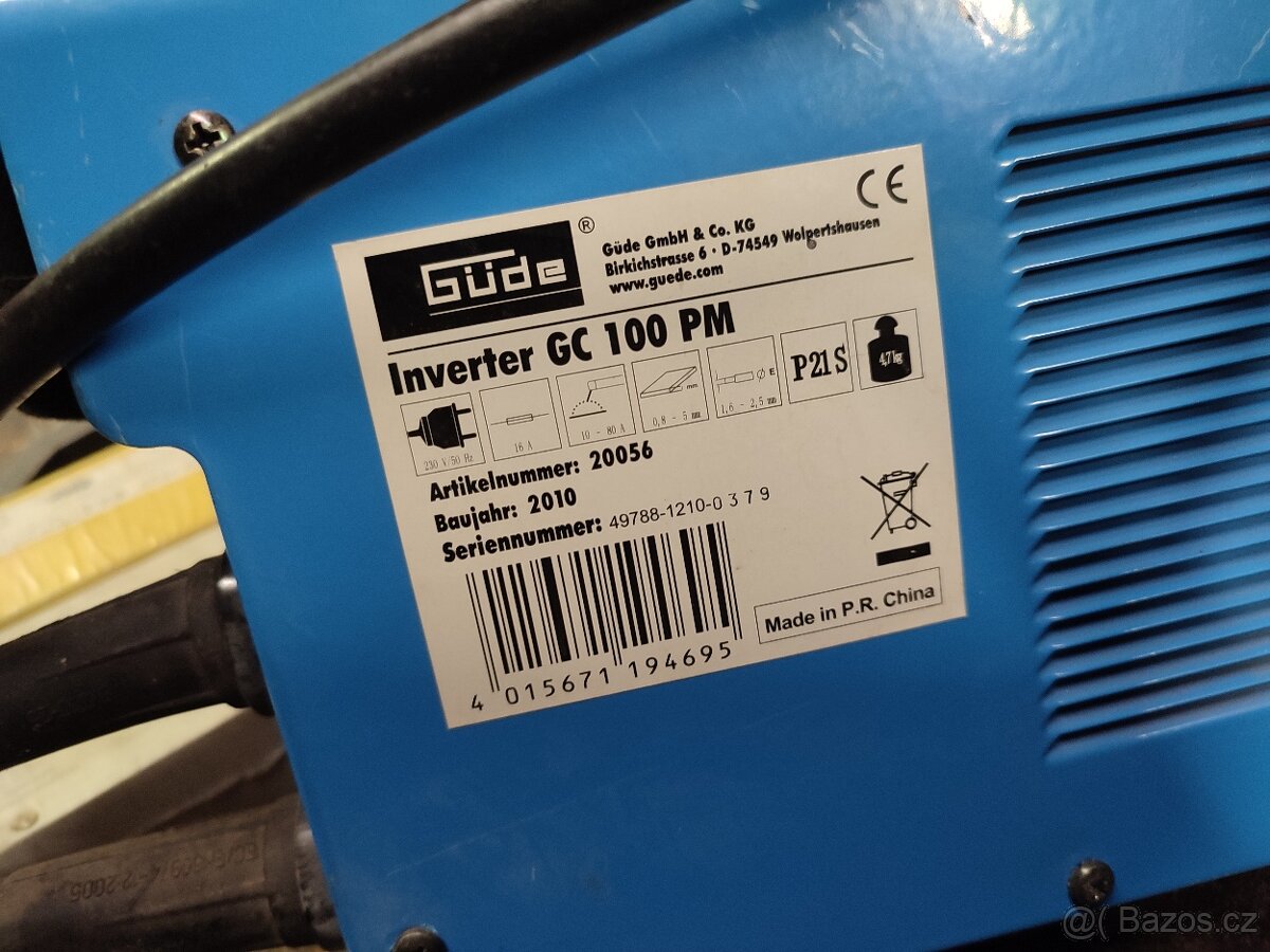 Svářečka Güde - 7