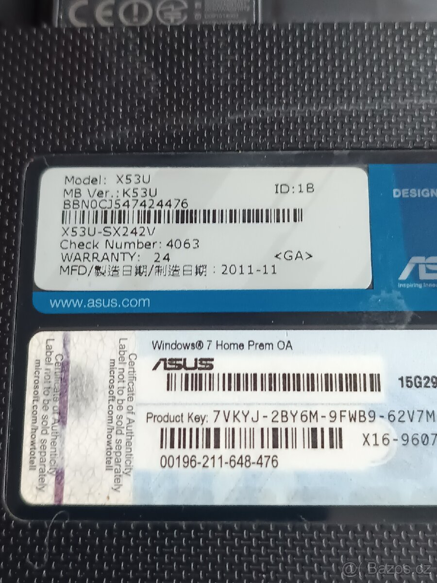 Prodám náhradní díly na notebooky - 7