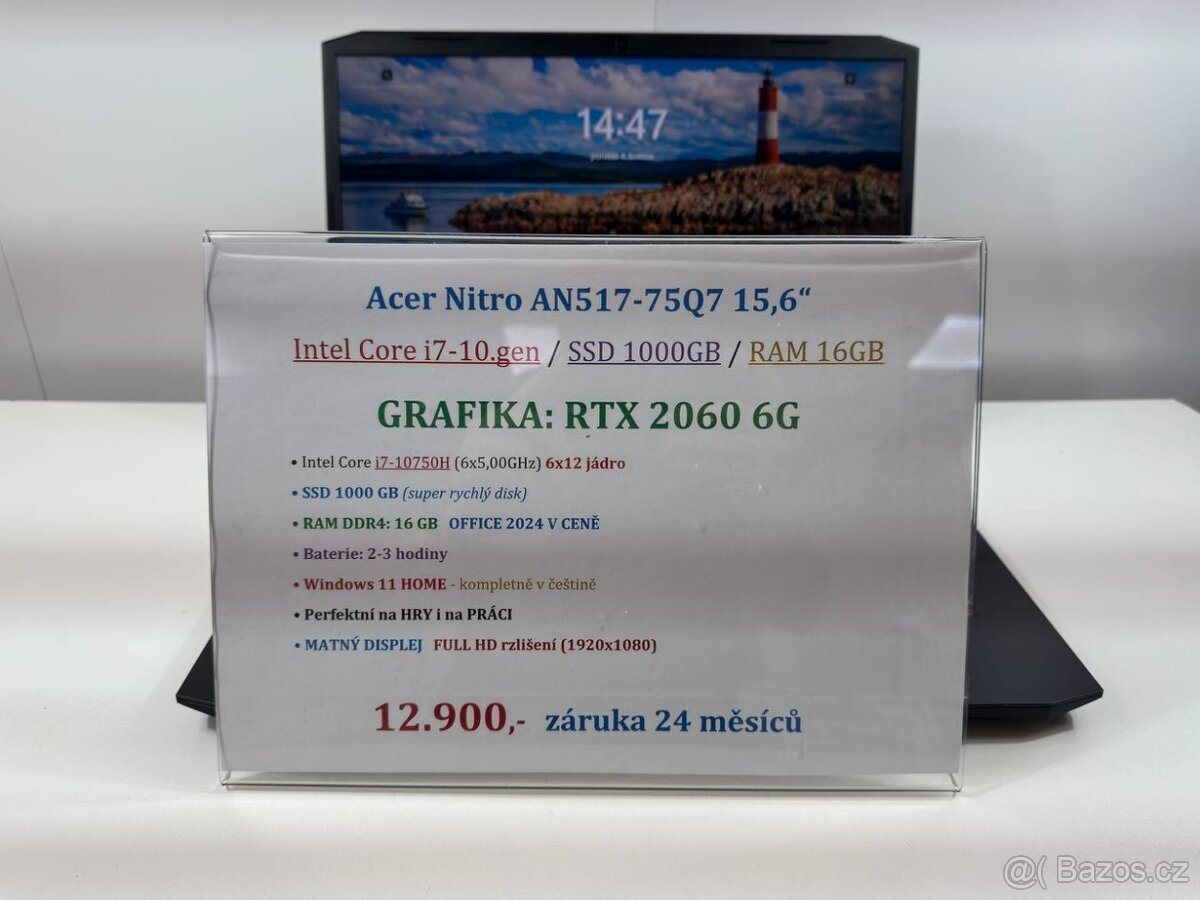 Acer Nitro AN517-75Q7 - 7
