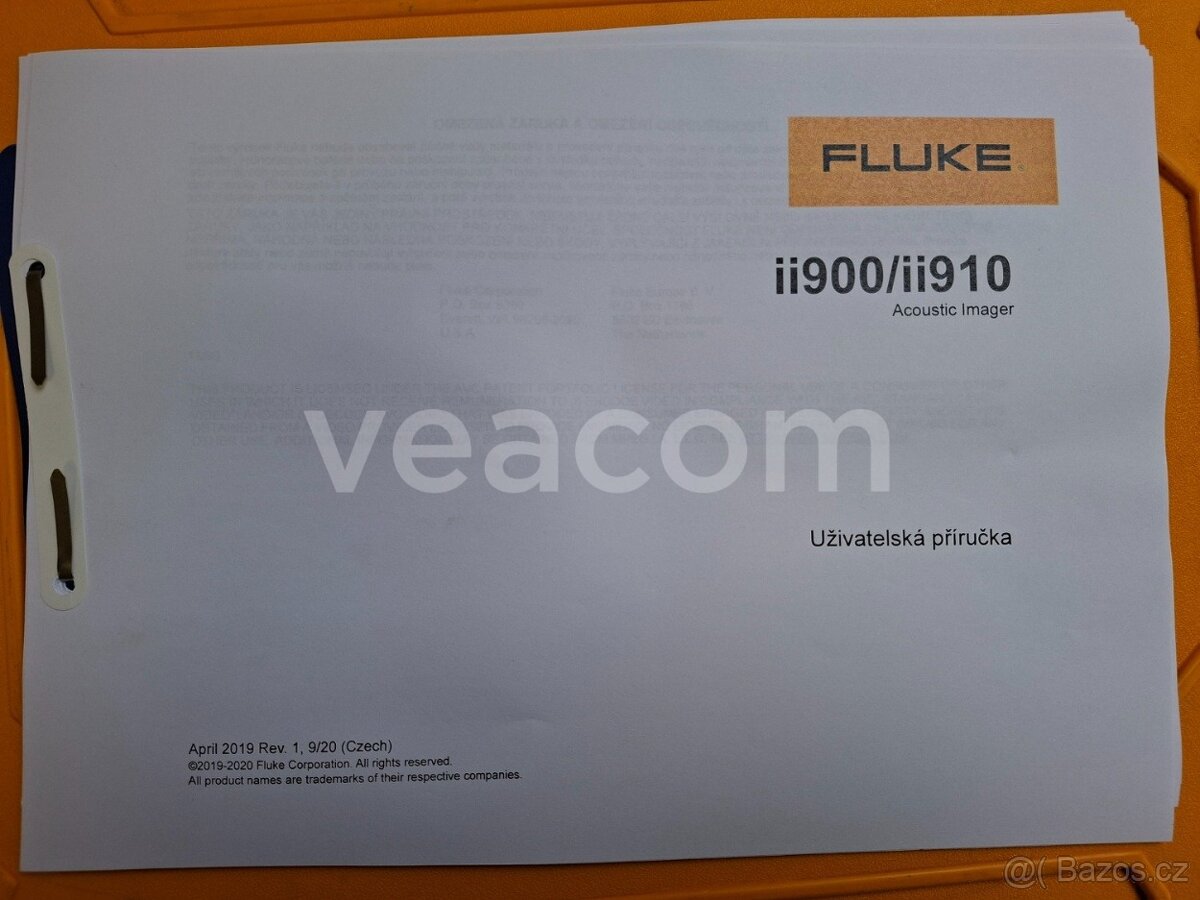 AKUSTICKÁ KAMERA FLUKE II 900 - 7