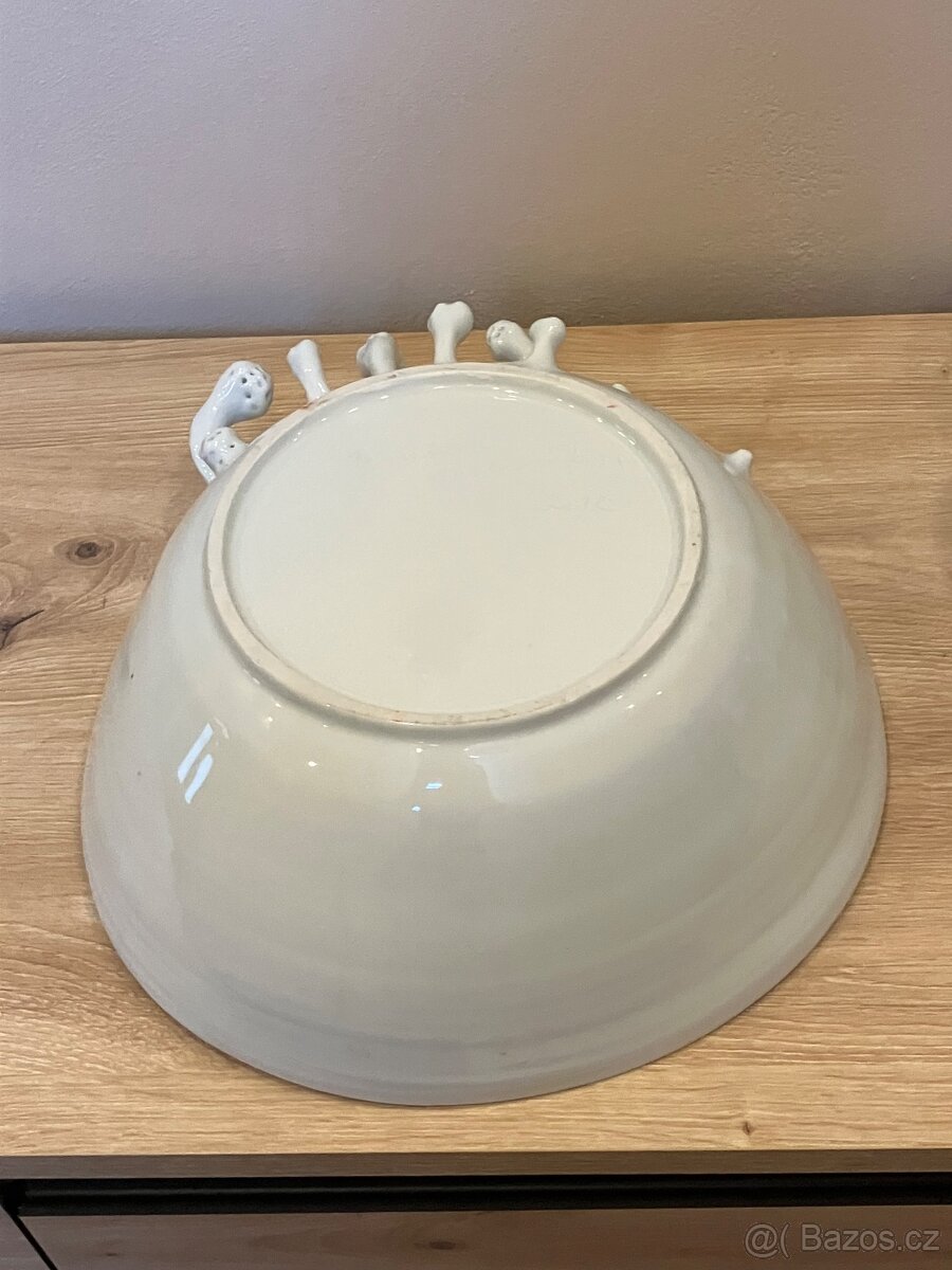 Ručně točená porcelánová mísa a váza Jany Molovčákové-Marešo - 7