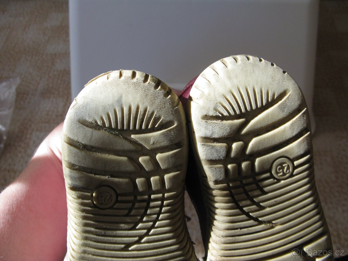 Pegres celoroční boty vel. 25, vnitřní délka 161 mm - 7