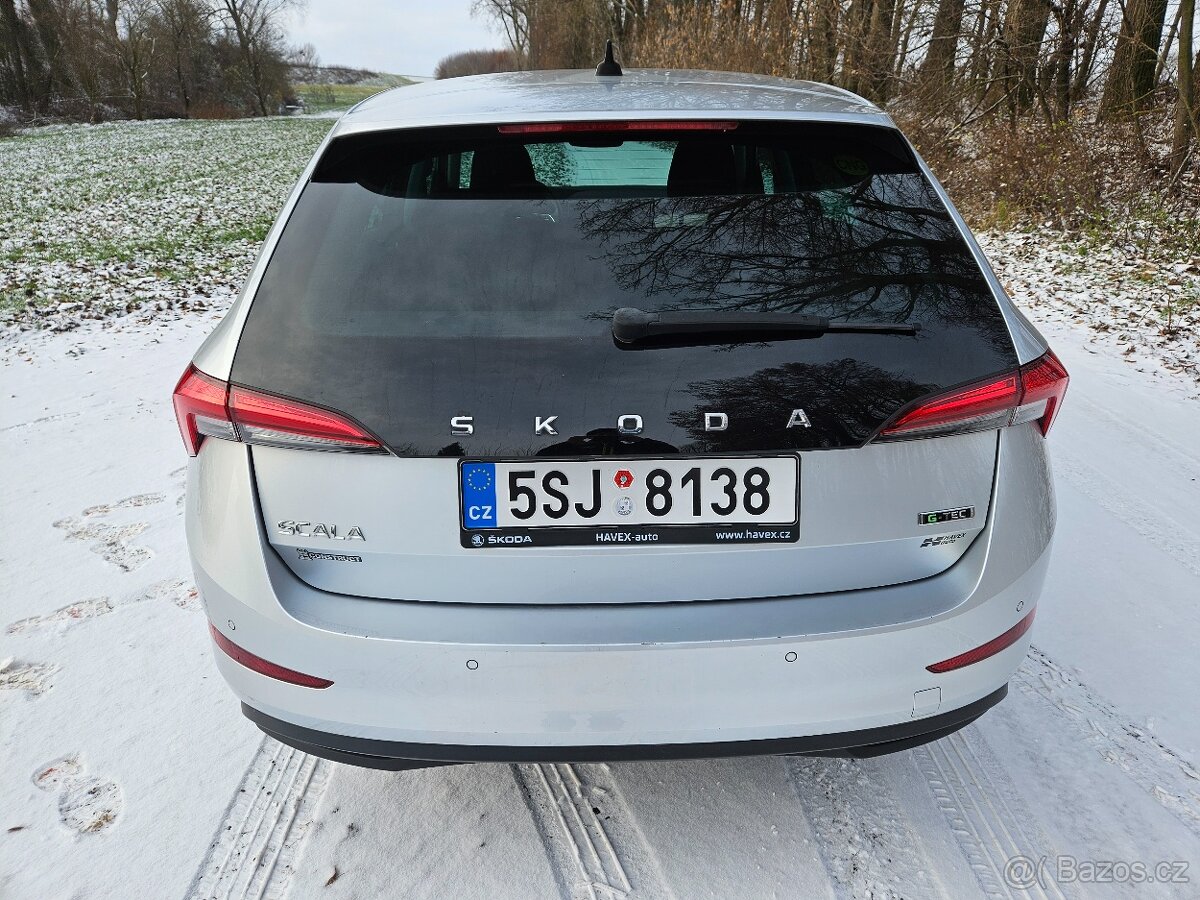 Škoda Scala 1.0 TGI 66kw CNG Style 2020 ČR - 7
