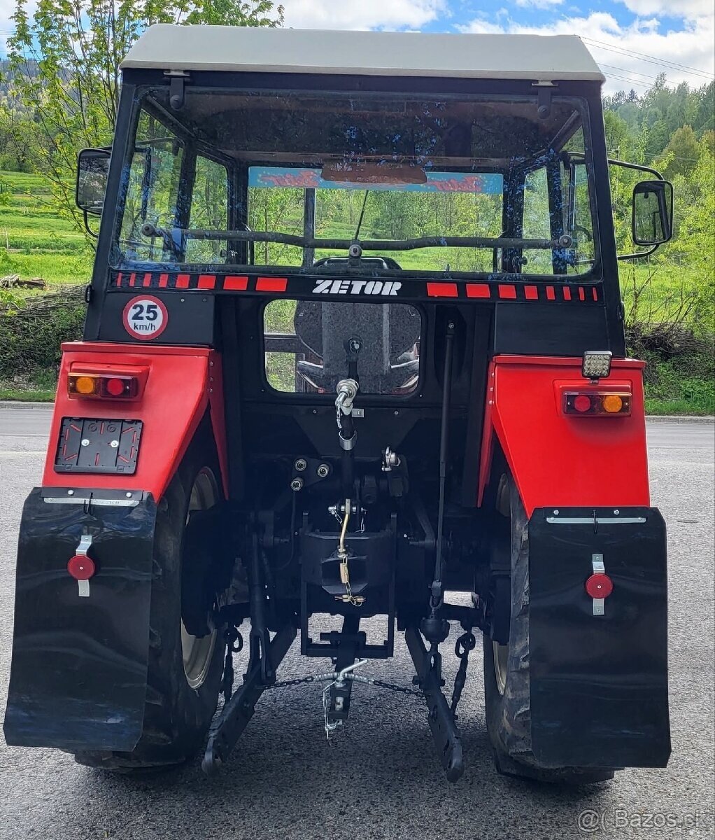Predam traktor zetor 7745 s TP a ŠPZ - 7