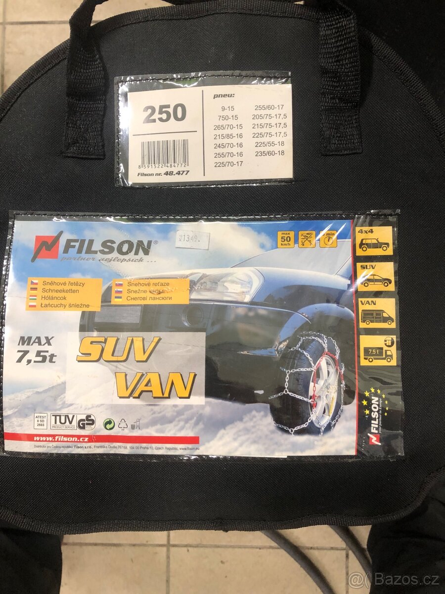 Sněhové řetězy SUV, VAN, 4x4 - NOVÉ - 7
