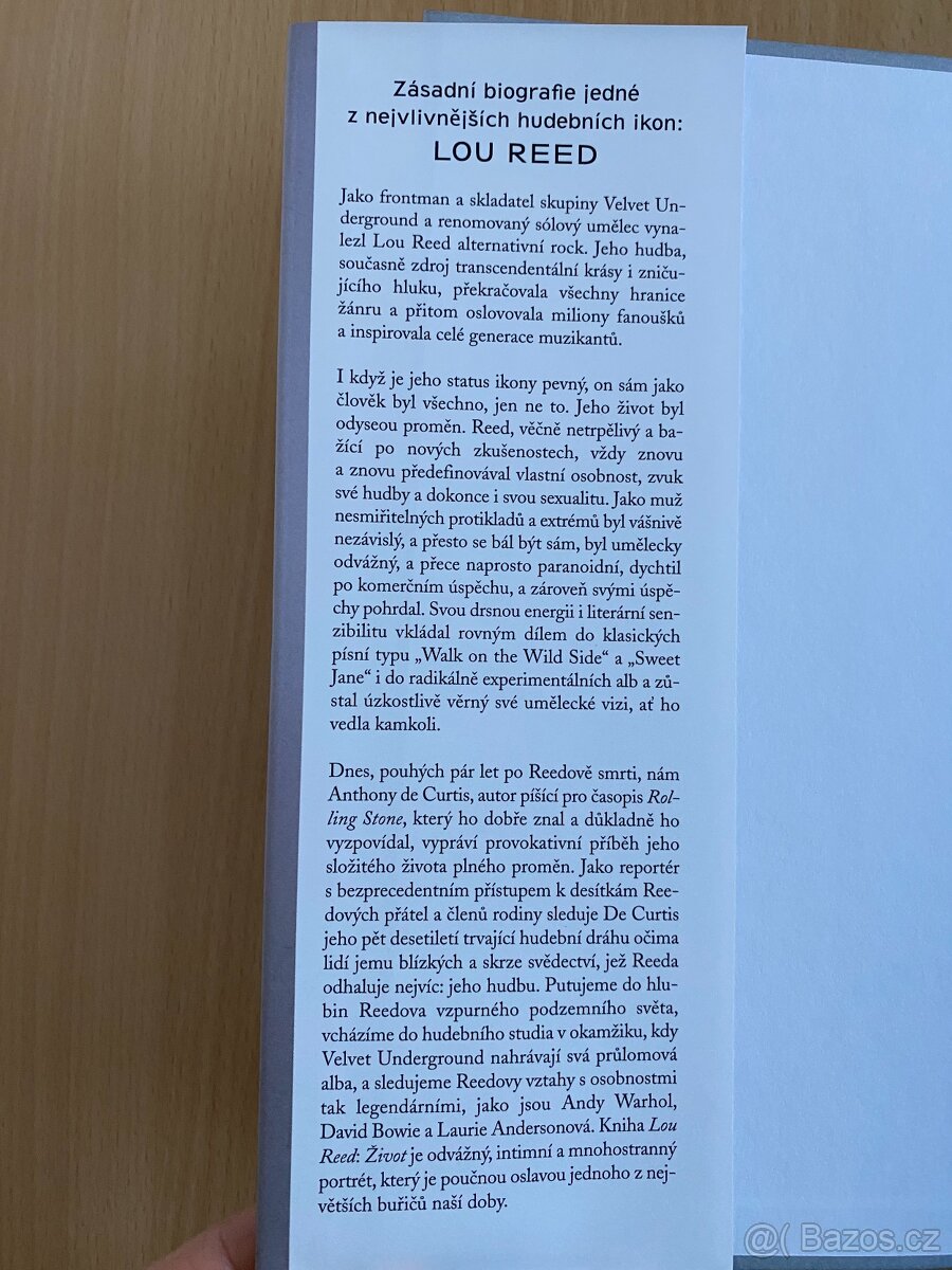Nová kniha Lou Reed - Život - 7