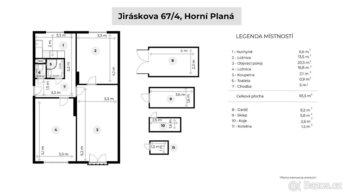 Prodám světlý a prostorný byt 3+1 po kompletní rekonstrukci - 7