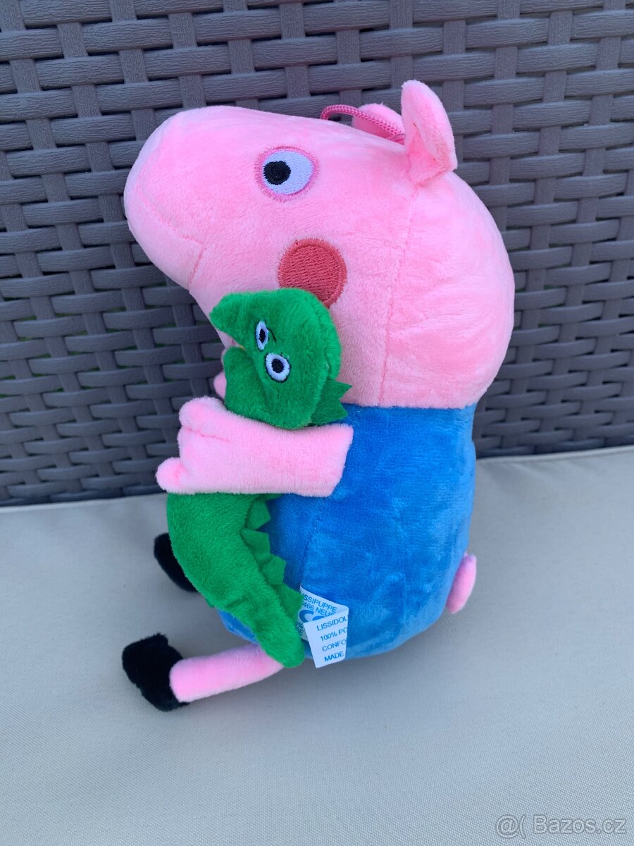 Nový plyšový Peppa pig - prasátko Peppa 25cm - 7