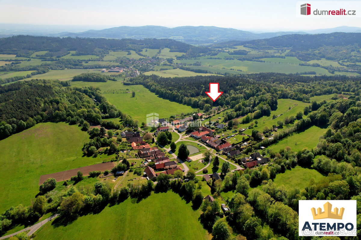 K prodeji, stavební pozemek o výměře 3996 m2 se stavbou k de - 7