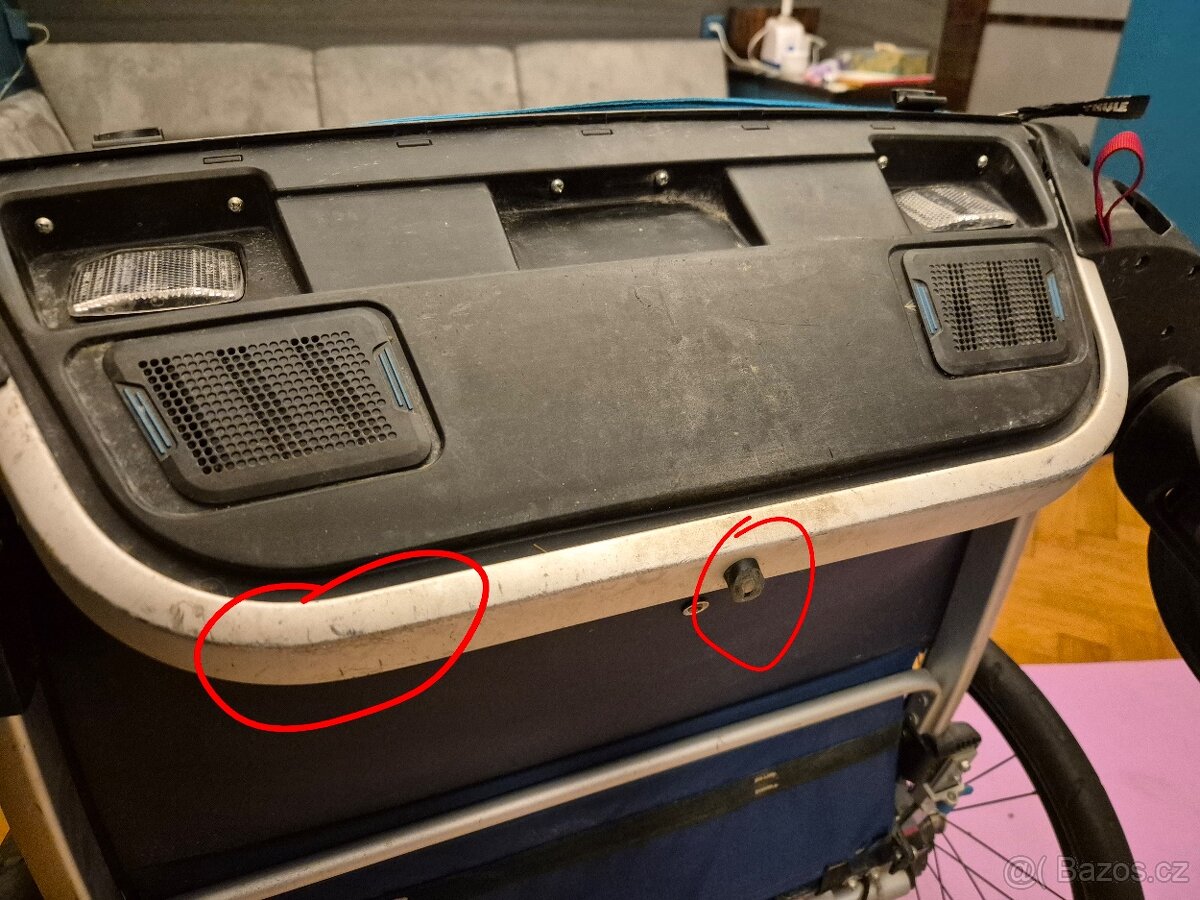 Thule chariot cross double + jogging set + ski set - 7