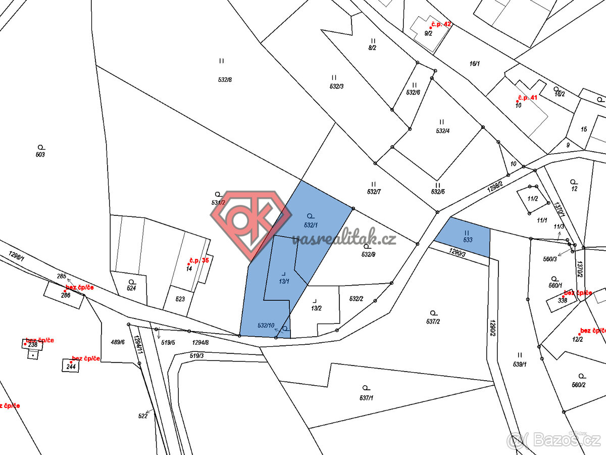 PRODEJ - pozemek v České Rybné - 7