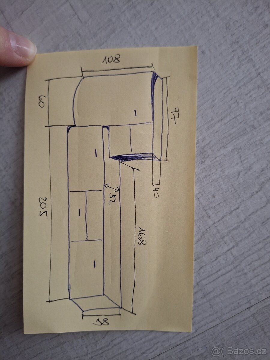 Stolek pod TV + skříňka - 7