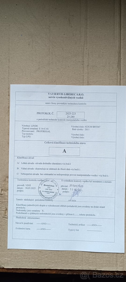 VZV Linde E 16 C01 - 7