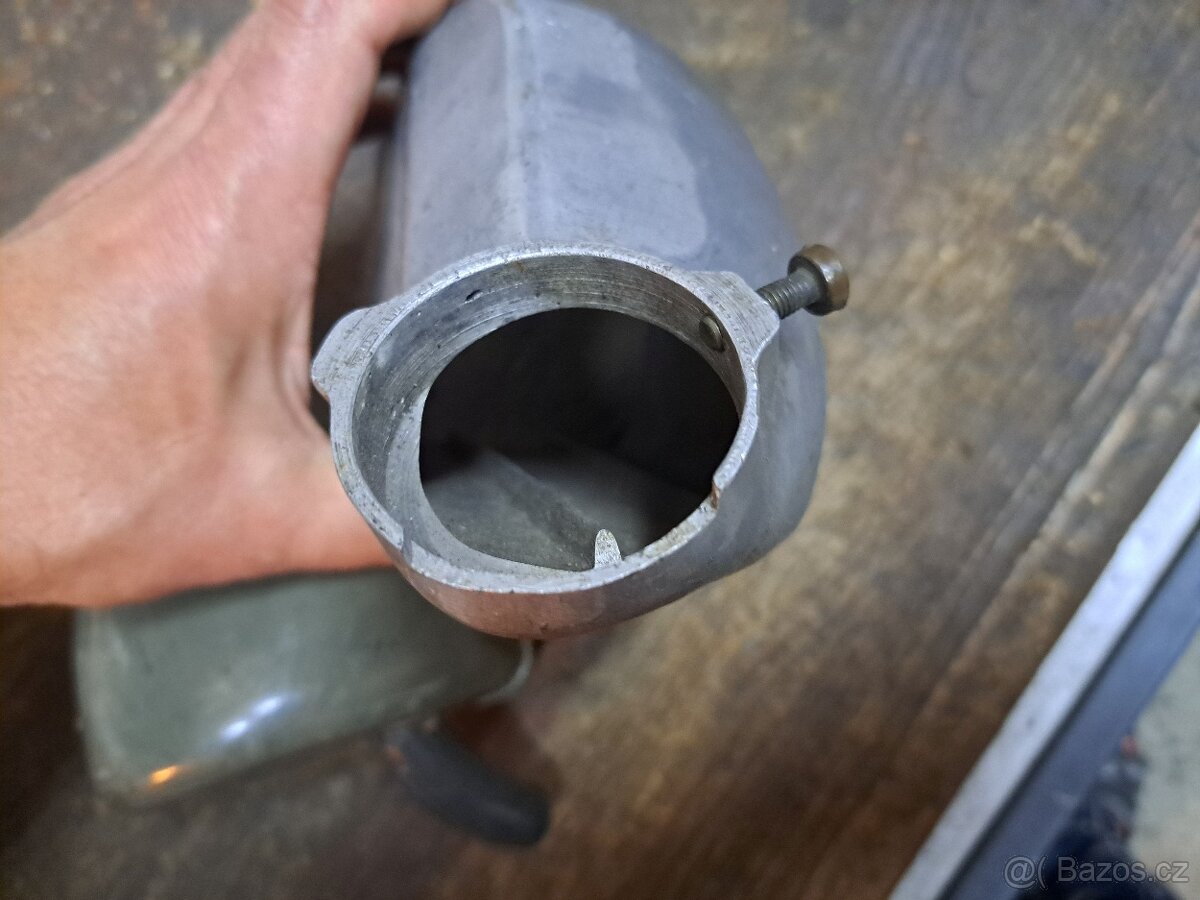 Jawa 50 05 pionýr - hliníkový filtr sání první typ - 7