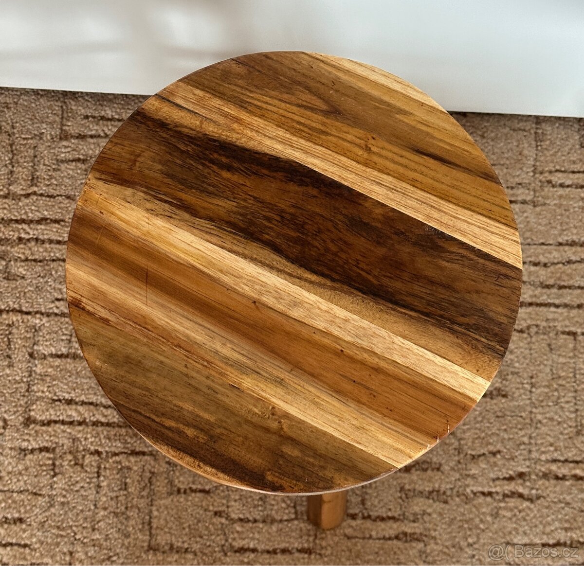 Dřevěná stolička z masivu - 7