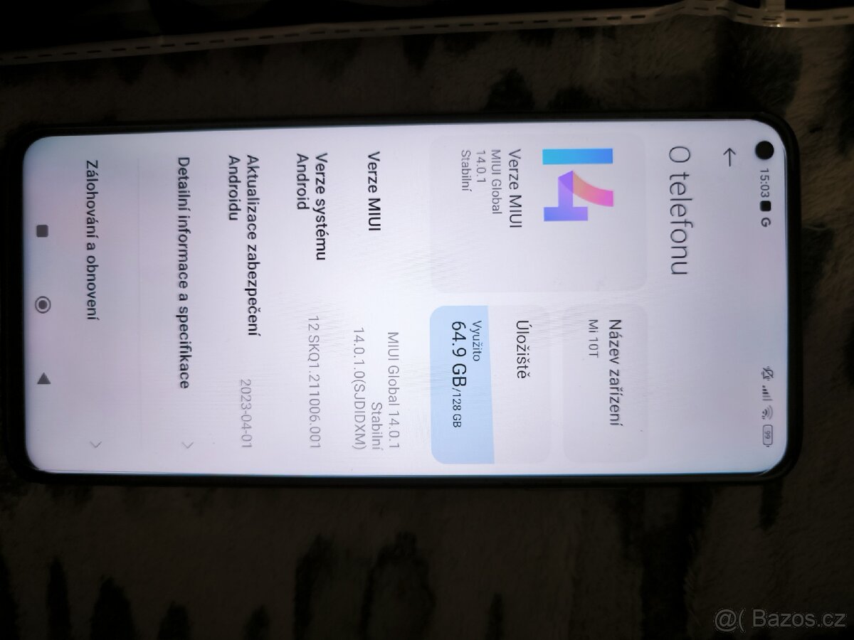 Prodám dva starší telefony Redmi Note 9 pro a Xiaomi 10T - 7