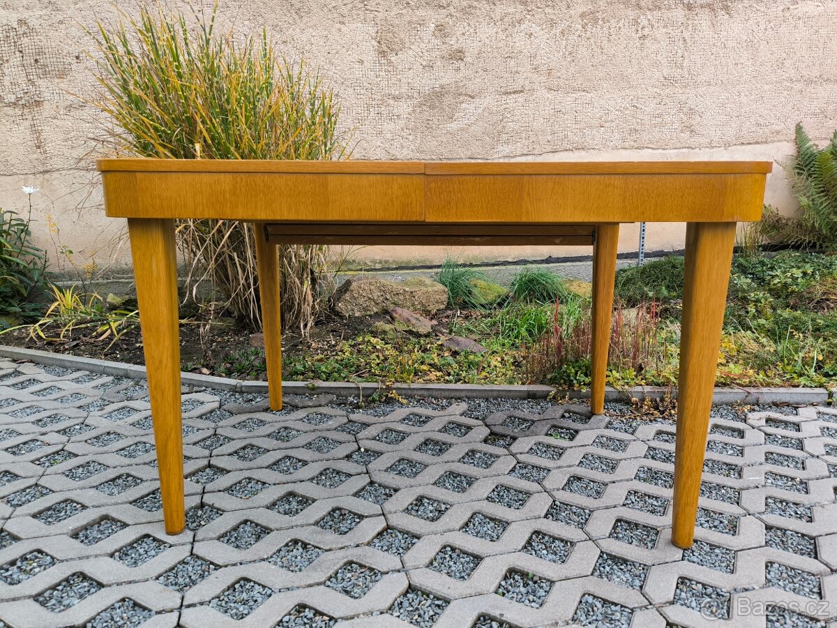 Art Deco jídelní rozkládací stůl Jindřich Halabala - 7