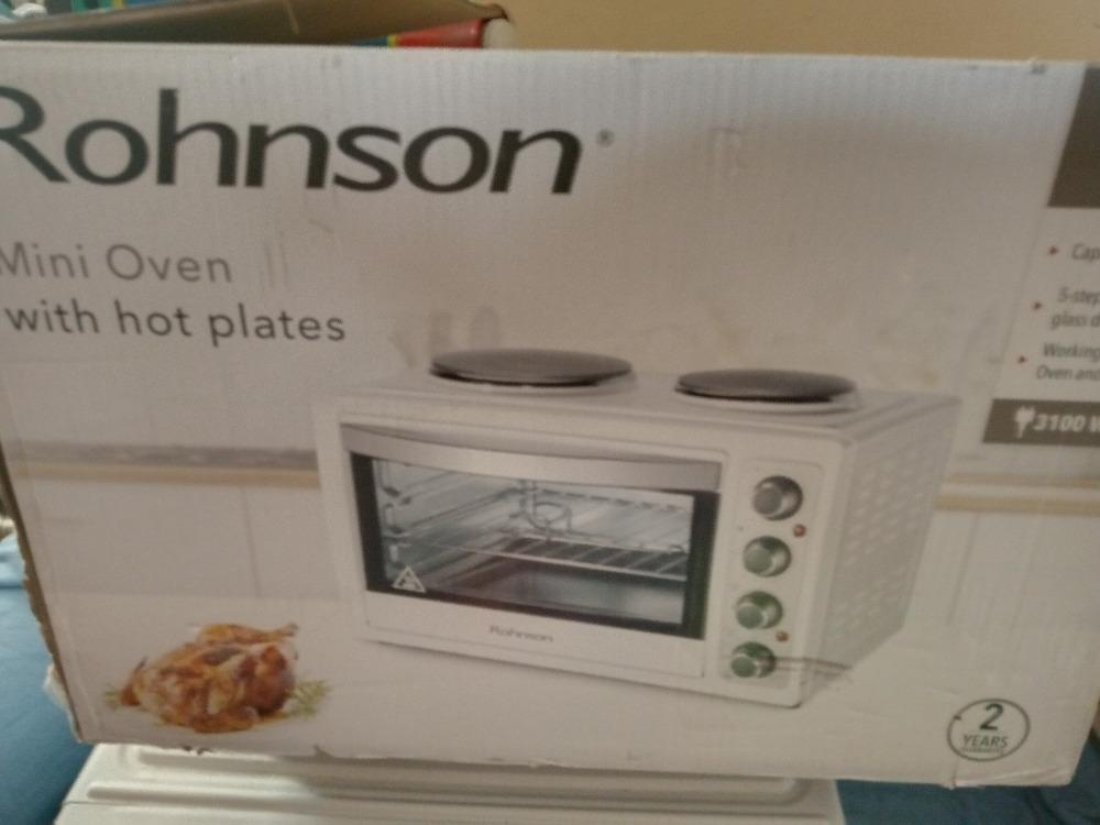 Mini trouba Rohnson a vařič, malá a lehká - 7