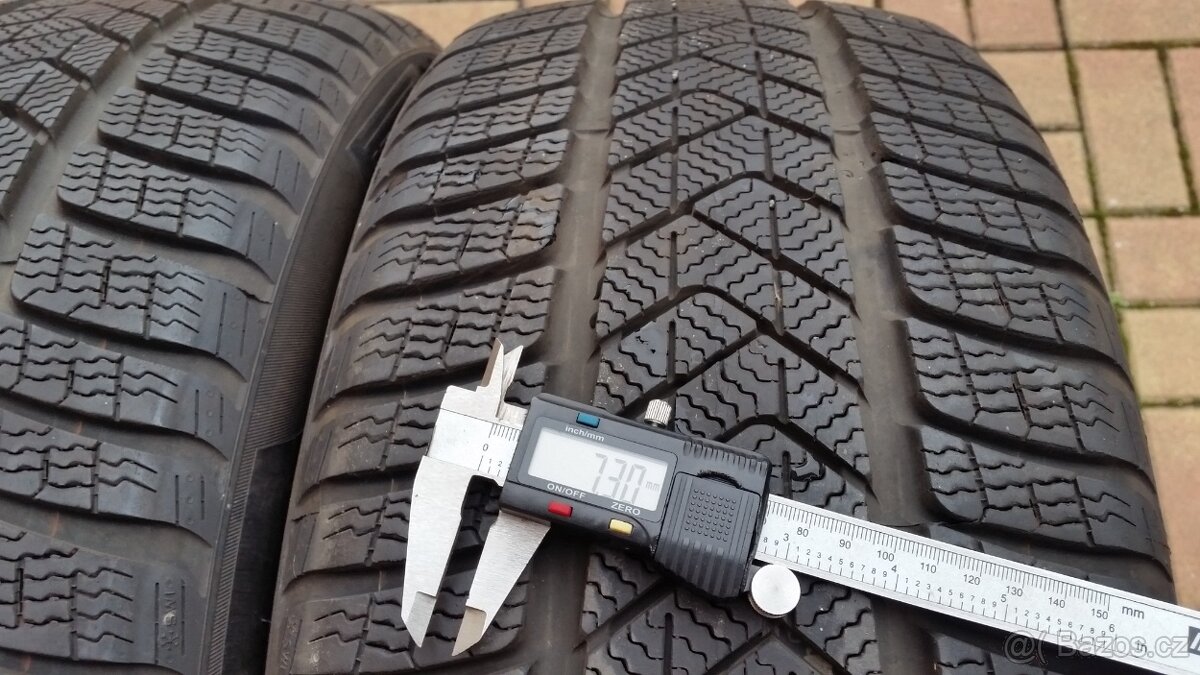 Zimní pneumatiky PIRELLI 245/45 R19 102V XL 4x7,5mm r.2023 - 7