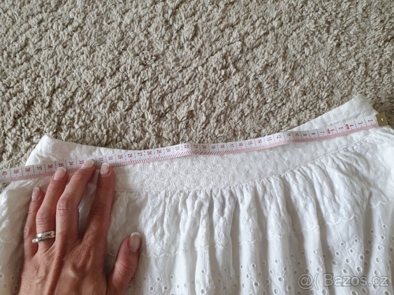 Bílá dámská sukně 34/XS TOMMY HILFIGER - 7