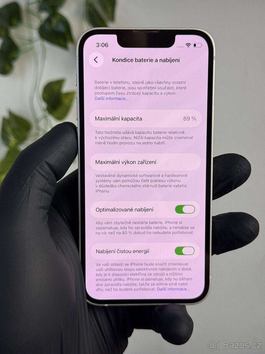 iPhone 13 mini 128GB bílý - 7