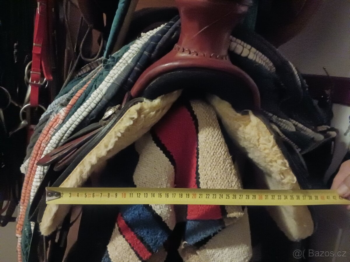 Prodám westernové sedlo - hafling - 7