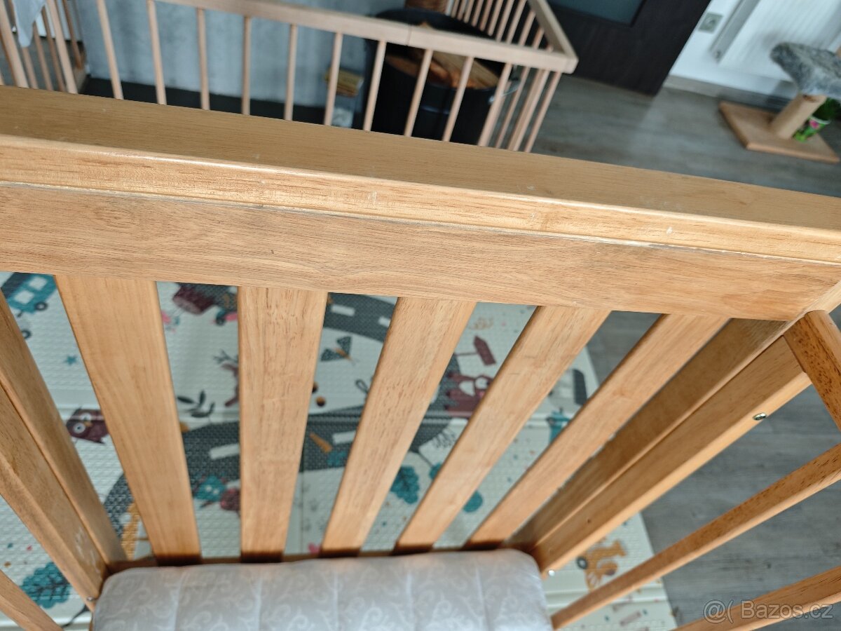 Dětská dubová postýlka Mamas & Papas - 7