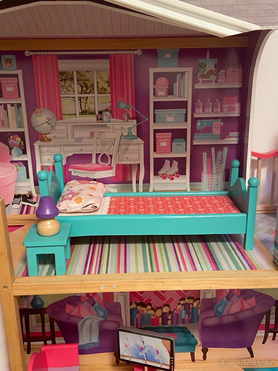 165cm domeček pro panenky - 7