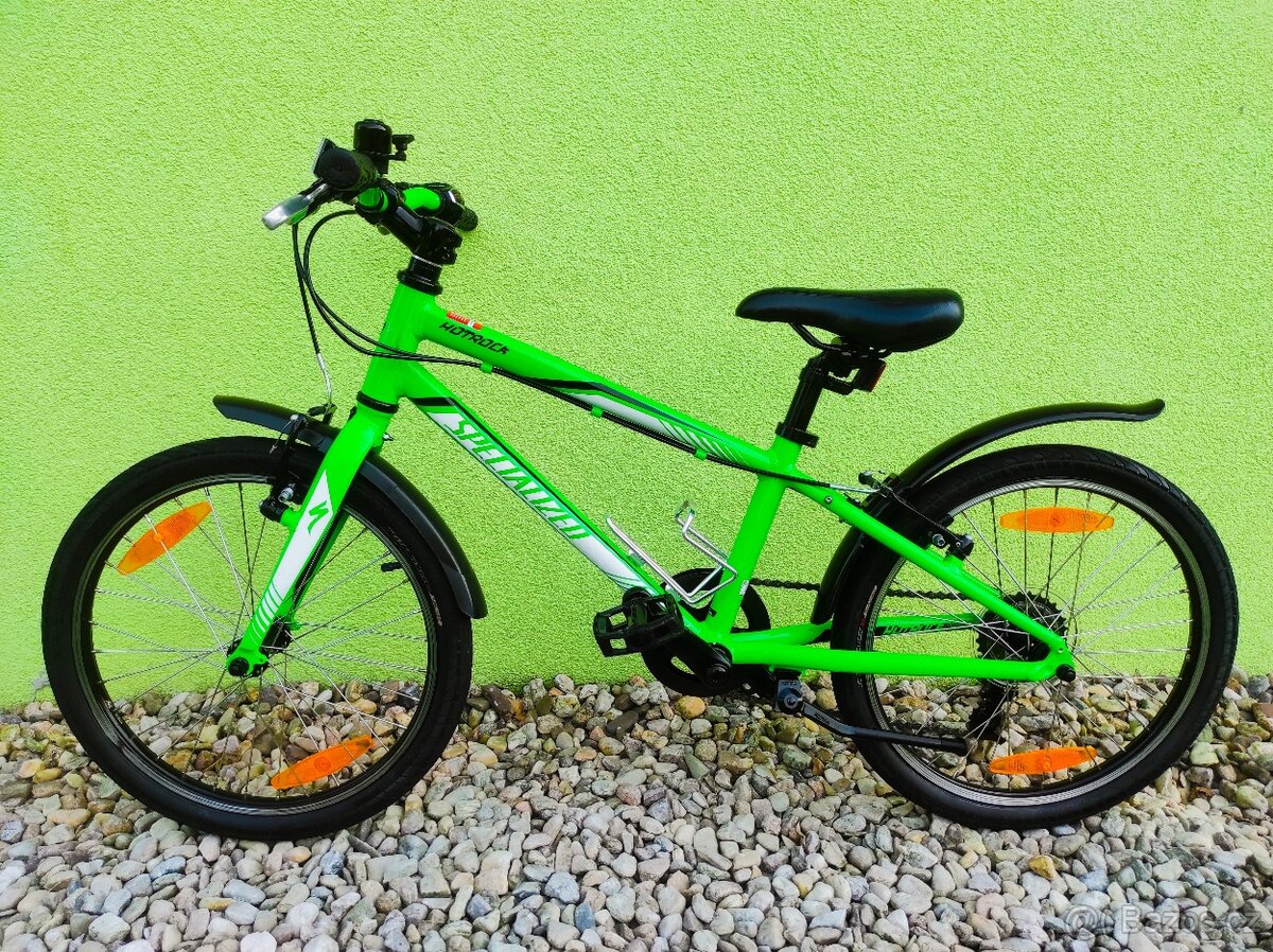 Značkové dětské kolo Specialized 20" (zelená) - 7