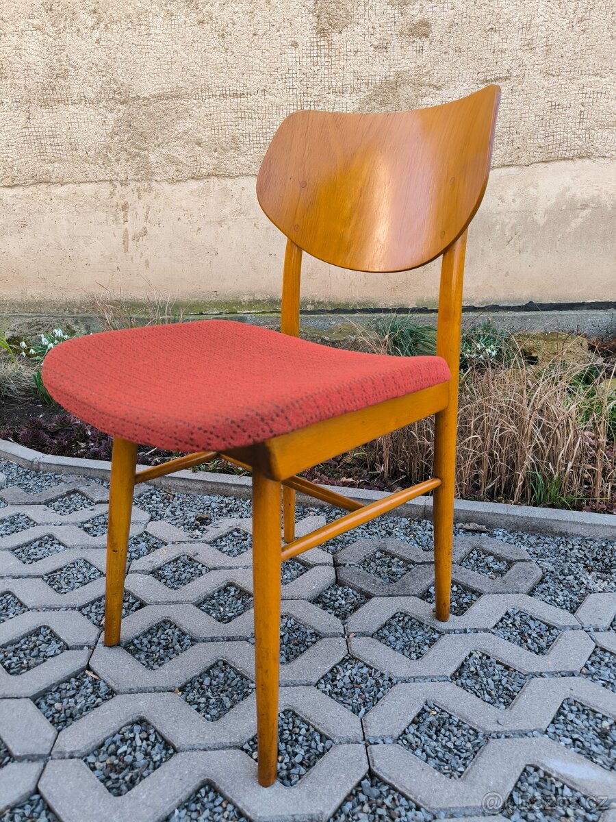 Retro jídelní židle Český nábytek - Brusel Expo 58 - 7