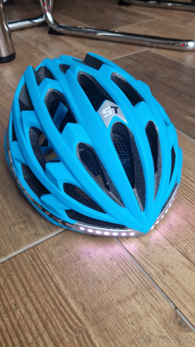 Chytrá cyklohelma SafeTec FT01 s handsfree a světlem 58-61cm - 7