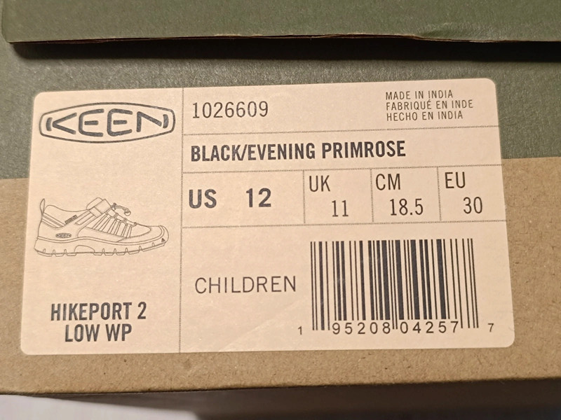 Nove dětské boty /membrána Keen, vel. 30 - 7