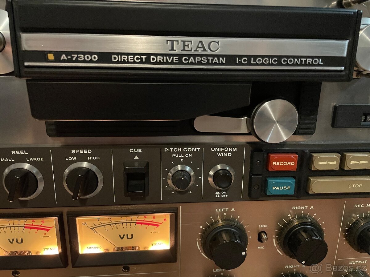 kotoučový magnetofon TEAC A-7300 4 track - 7