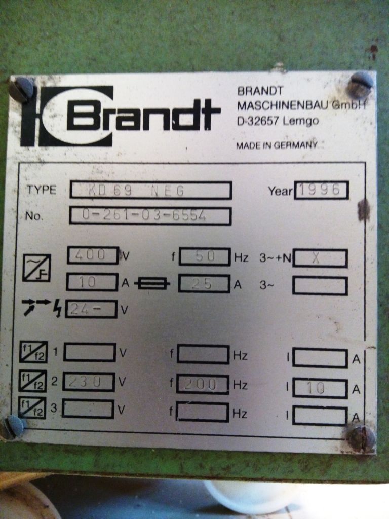 Olepovačka Brandt KD 69 - 7