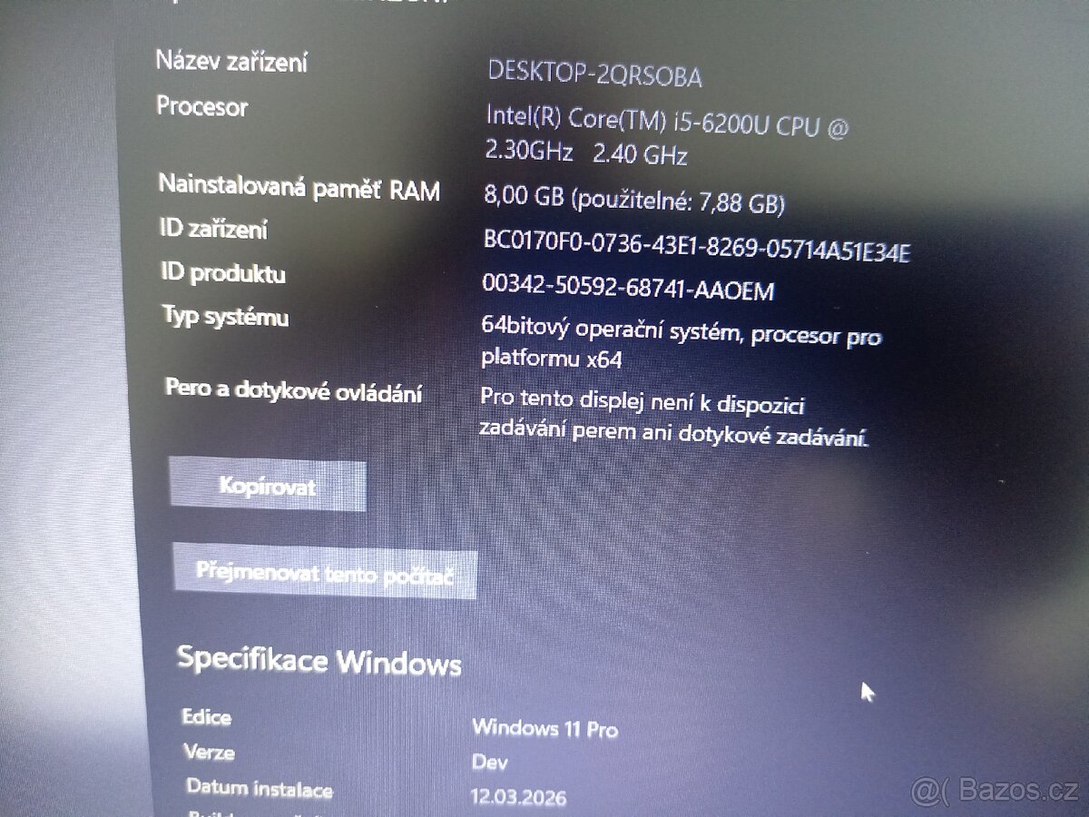 HP Probook 650 G2 - 7