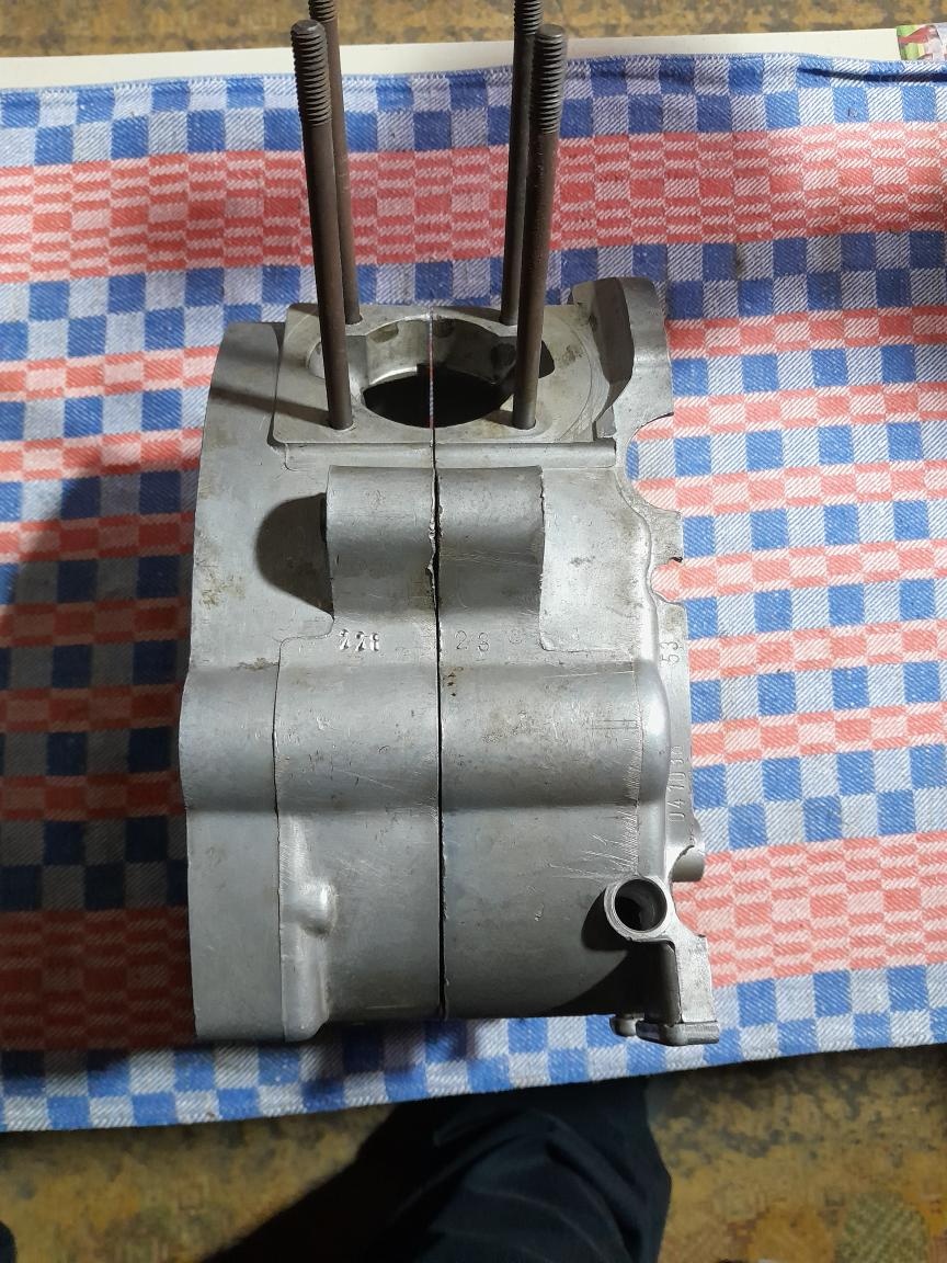 Jawa 90,rám+díly - 7