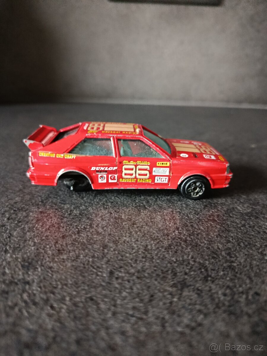 BBURAGO FERRARI, AUDI + CORGI SAAB, BMW A TRANSIT - 7