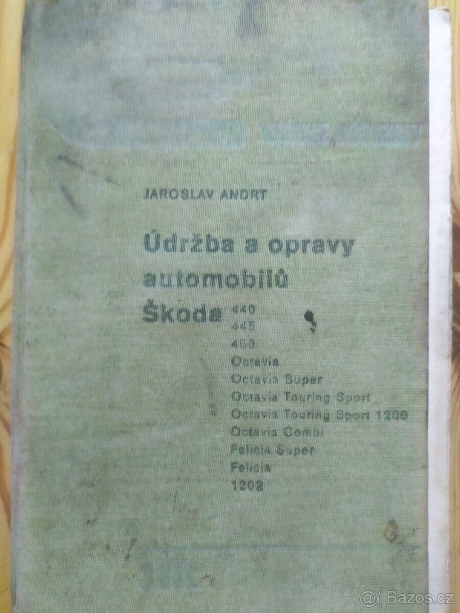 Literatura, servisní příručky, manuál Škoda - 7