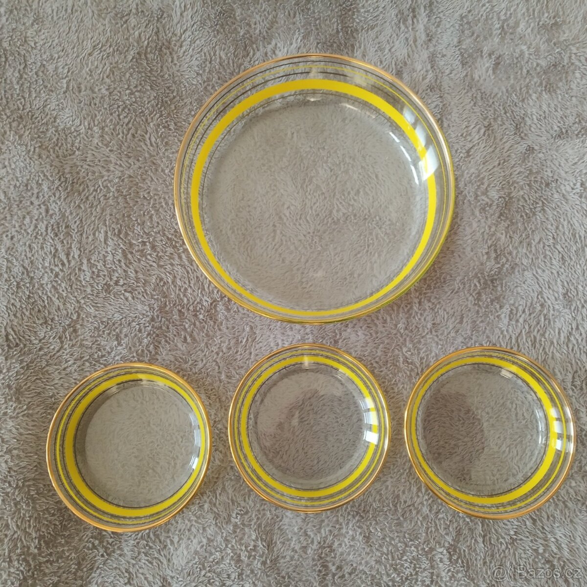 SKLENĚNÉ MISKY, TÁCY - 7