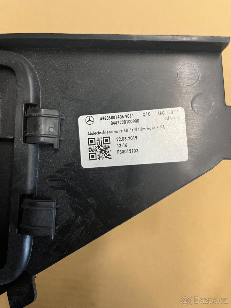 Mercedes-Benz prahové kryty - 7